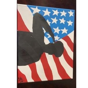 american soldier painting